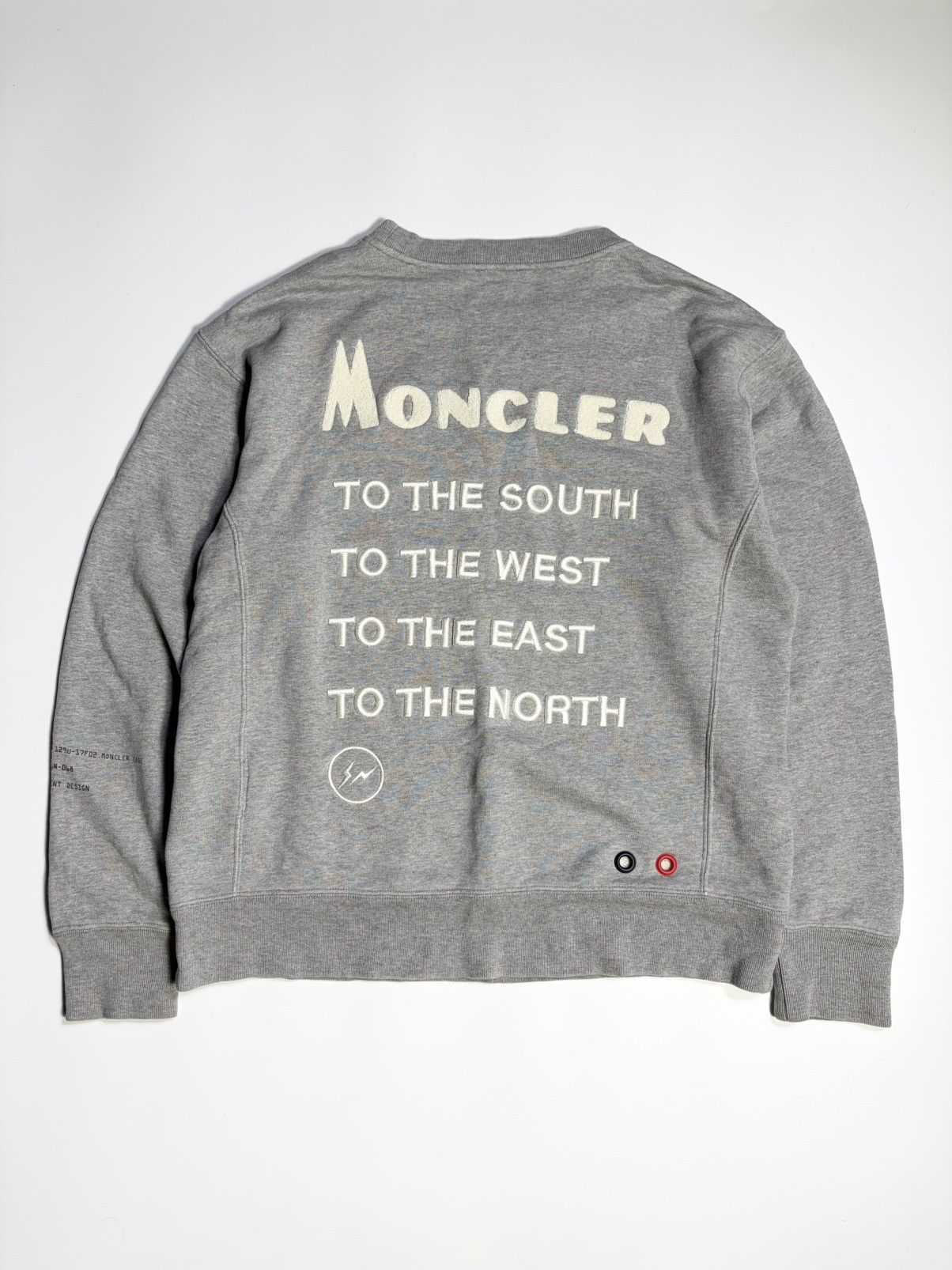 Moncler Moncler Genius - 7 Moncler Fragment Logo-Embroidered Size US S / EU 44-46 / 1 - 2 Thumbnail