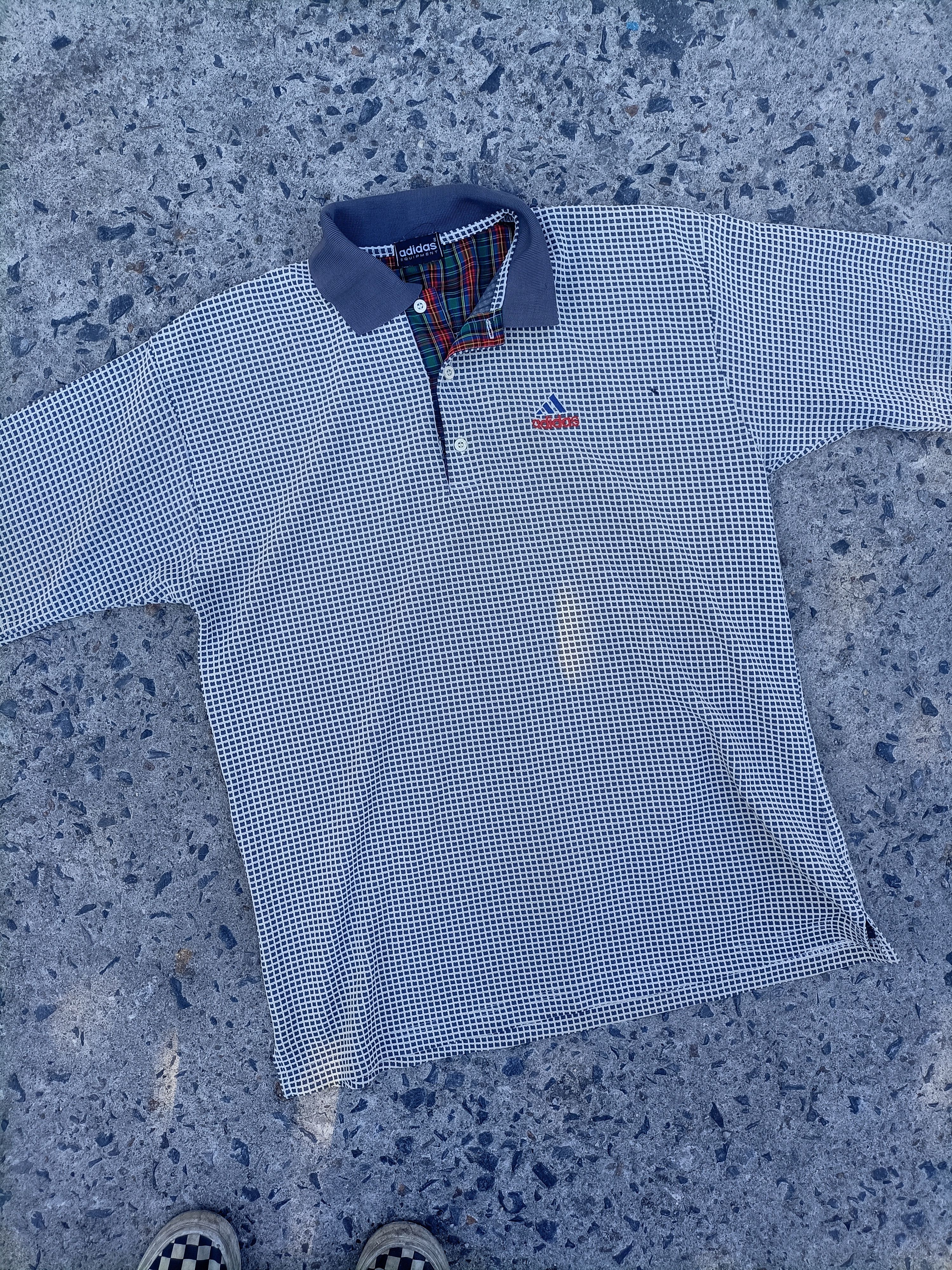 Adidas ⚜️2000s⚜️adidas equipment polo shirts Size US XL / EU 56 / 4 - 2 Thumbnail