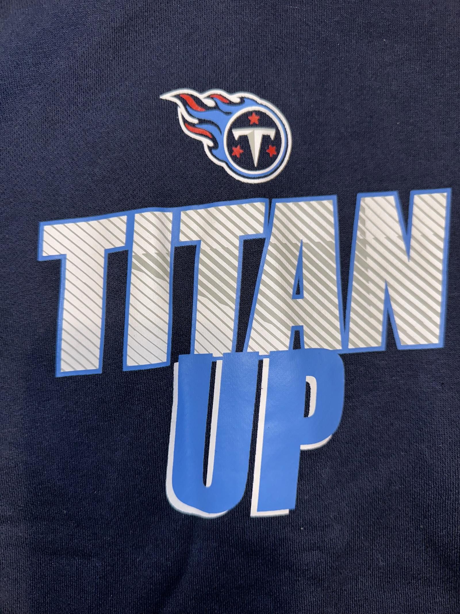 Nike Nike Kids Tennessee Titans Navy Fan Gear Local Club Pullover Hoodie Size US XXS / EU 40 - 5 Thumbnail