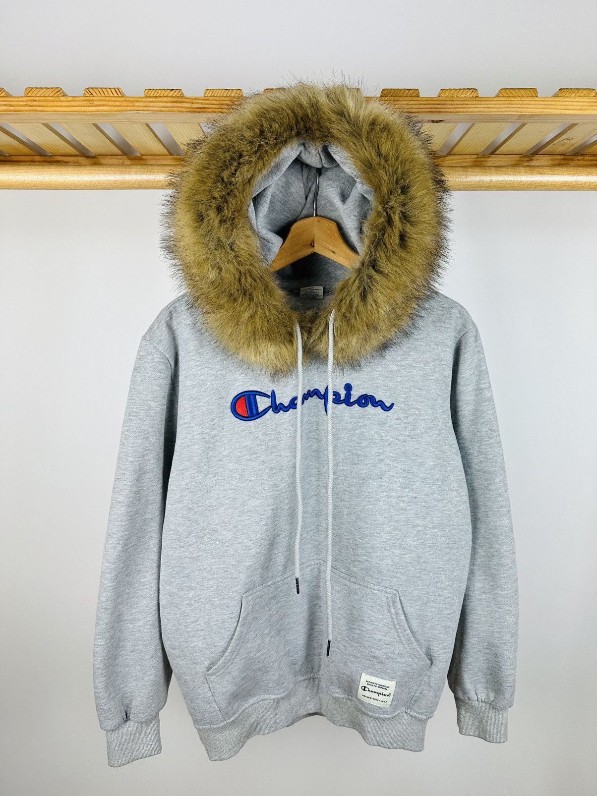 CHAMPIONS REVERSE WEAVE FUR HOODIES JACKET LGB STYLE