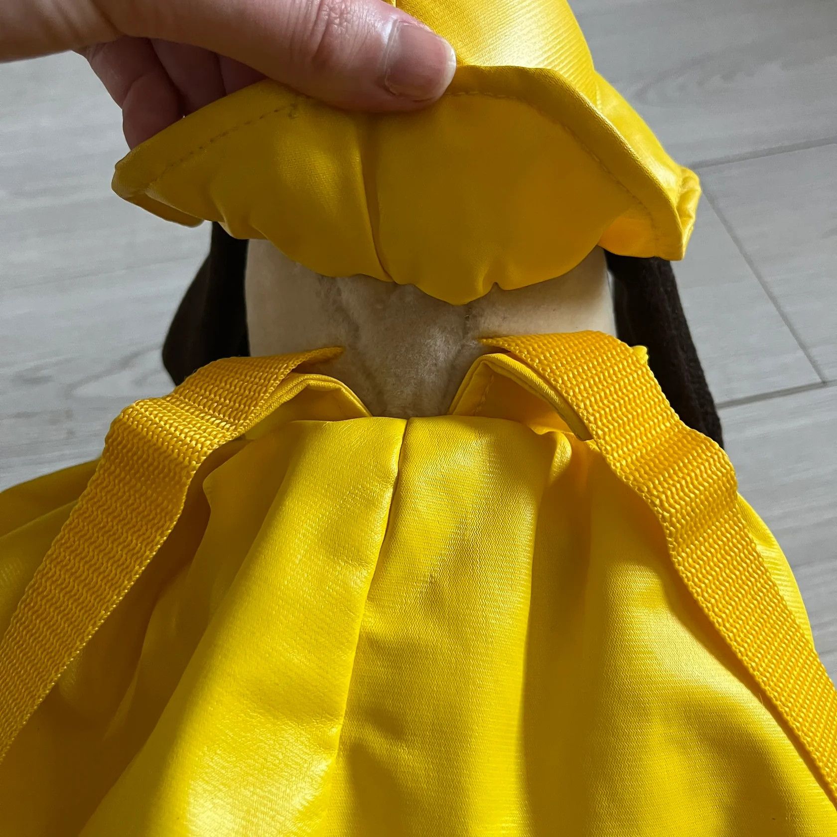 Wallace and Gromit Yellow Raincoat Plush Backpack