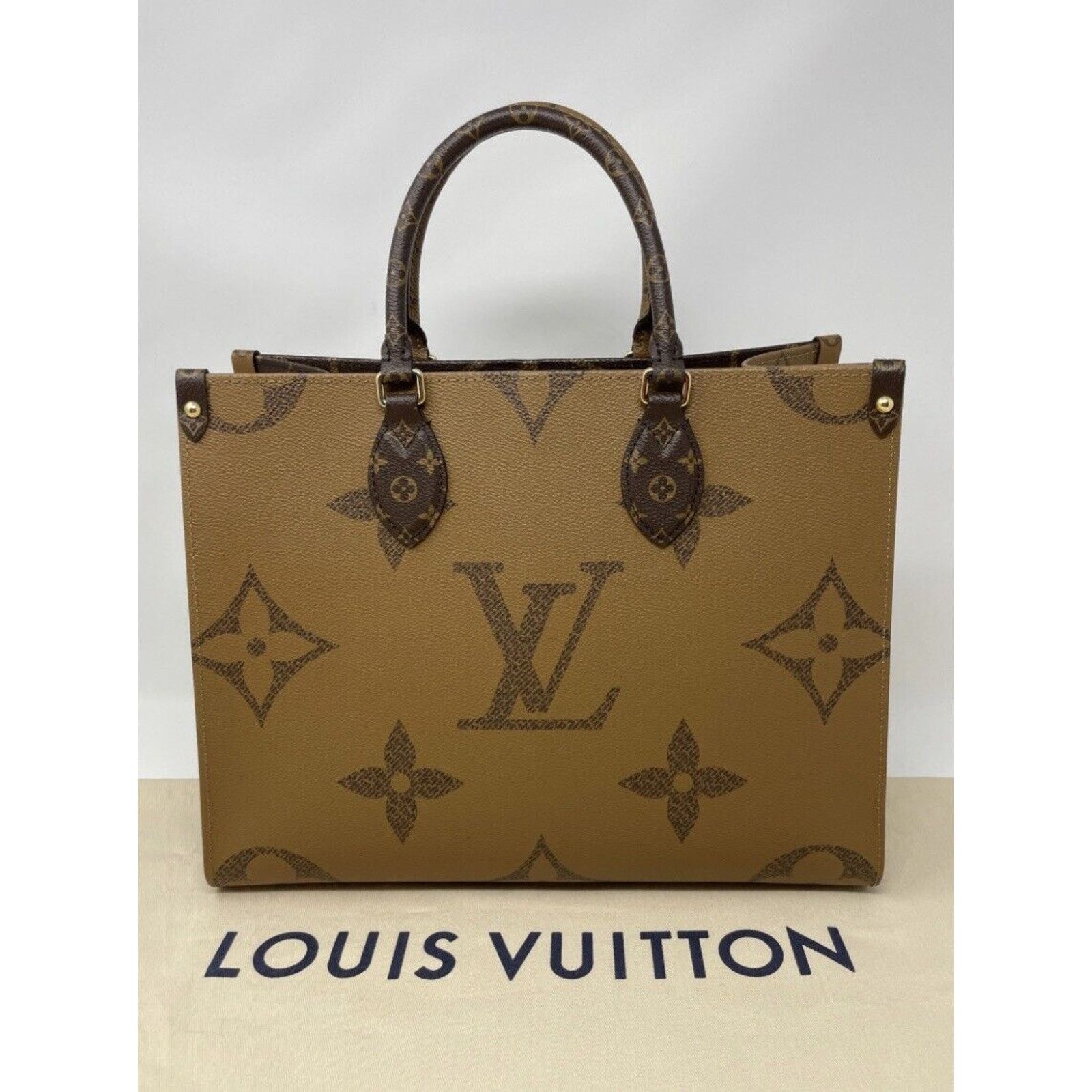 Louis Vuitton Louis Vuitton ONTHEGO MM Monogram Reverse Bag Size ONE SIZE - 6 Thumbnail