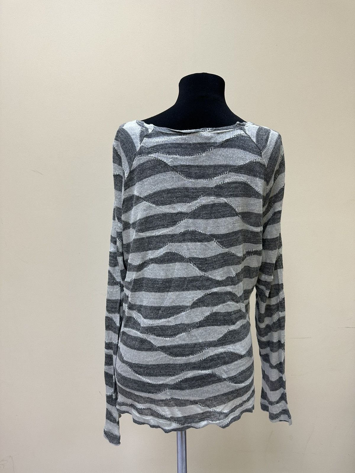 Japanese Brand × OSKA T-shirt Long Sleeve Oska 4 505 Linen Size XL / US 12-14 / IT 48-50 - 6 Thumbnail