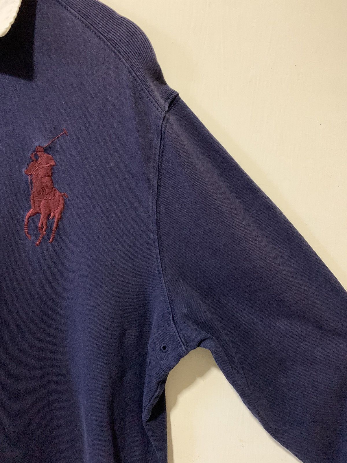 Polo Ralph Lauren Vintage 90s Polo Ralph Lauren Rugby Long Sleeve Size US L / EU 52-54 / 3 - 5 Thumbnail