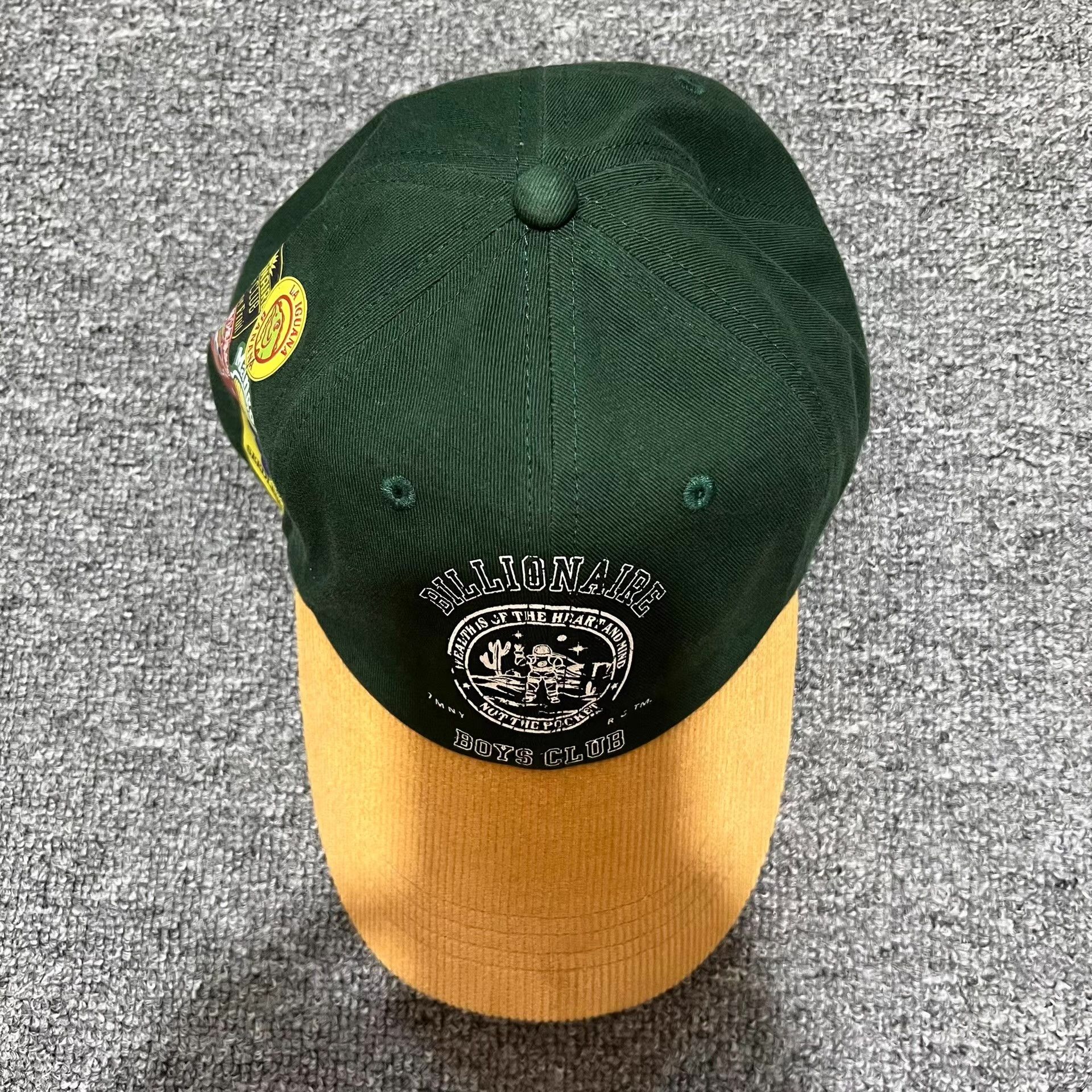 Billionaire Boys Club BBC Corduroy & Canvas Curved Brim Baseball Sun Hat Q7 Size ONE SIZE - 2 Thumbnail