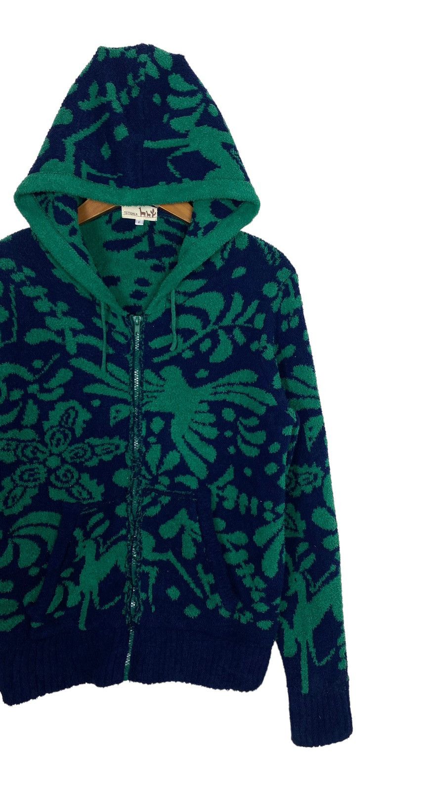Japanese Brand Rare‼️ Titicaca Full Print Fleece Hoodie Size M / US 6-8 / IT 42-44 - 3 Thumbnail
