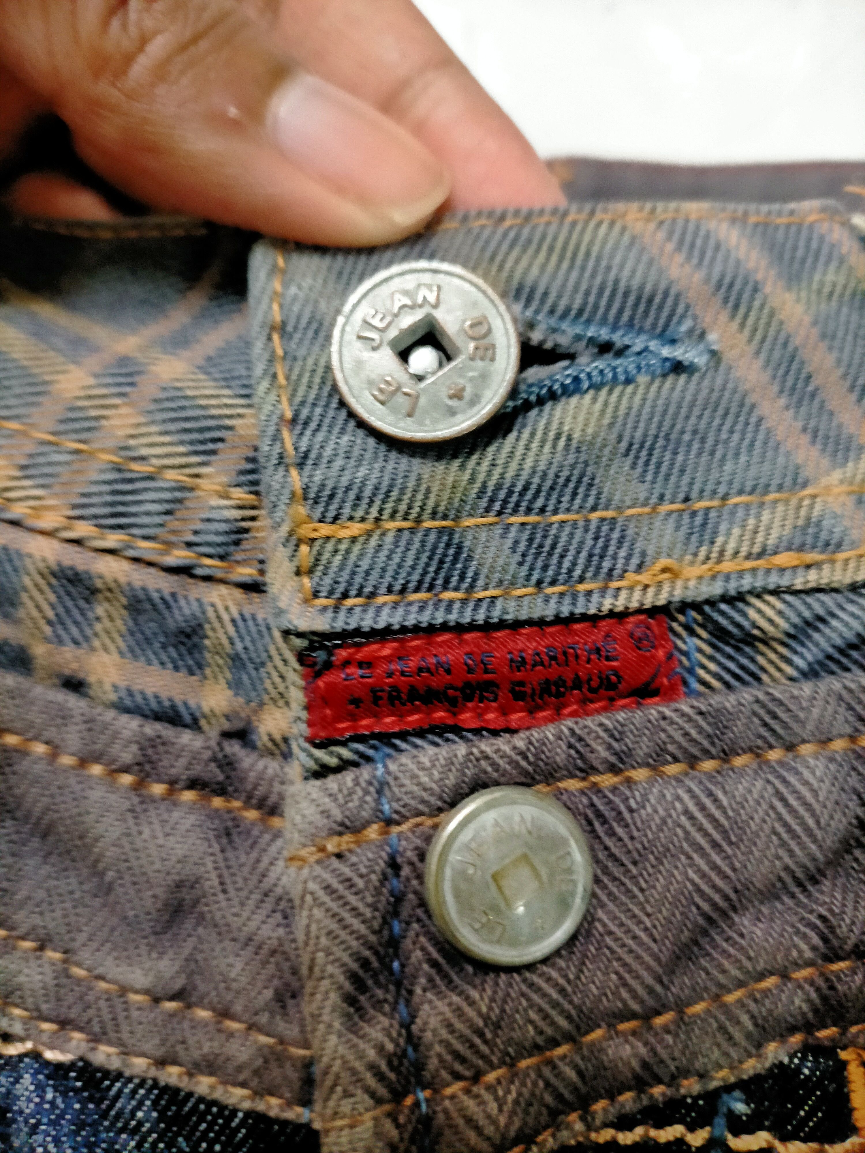 Marithe + Francois Girbaud 🔥Rare 🔥Marithe Francois Girbaud Double Waist Denim Size US 30 / EU 46 - 6 Thumbnail