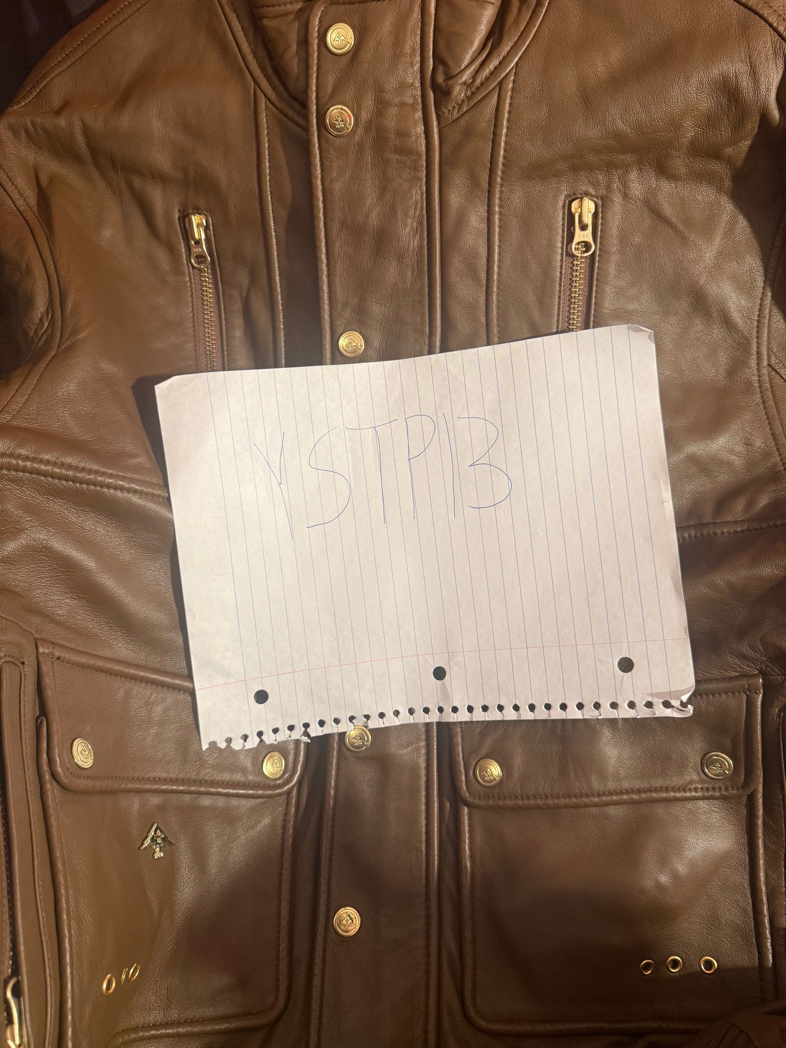 LRG Vintage LRG Lamb Of God Leather Jacket Size US M / EU 48-50 / 2 - 10 Thumbnail