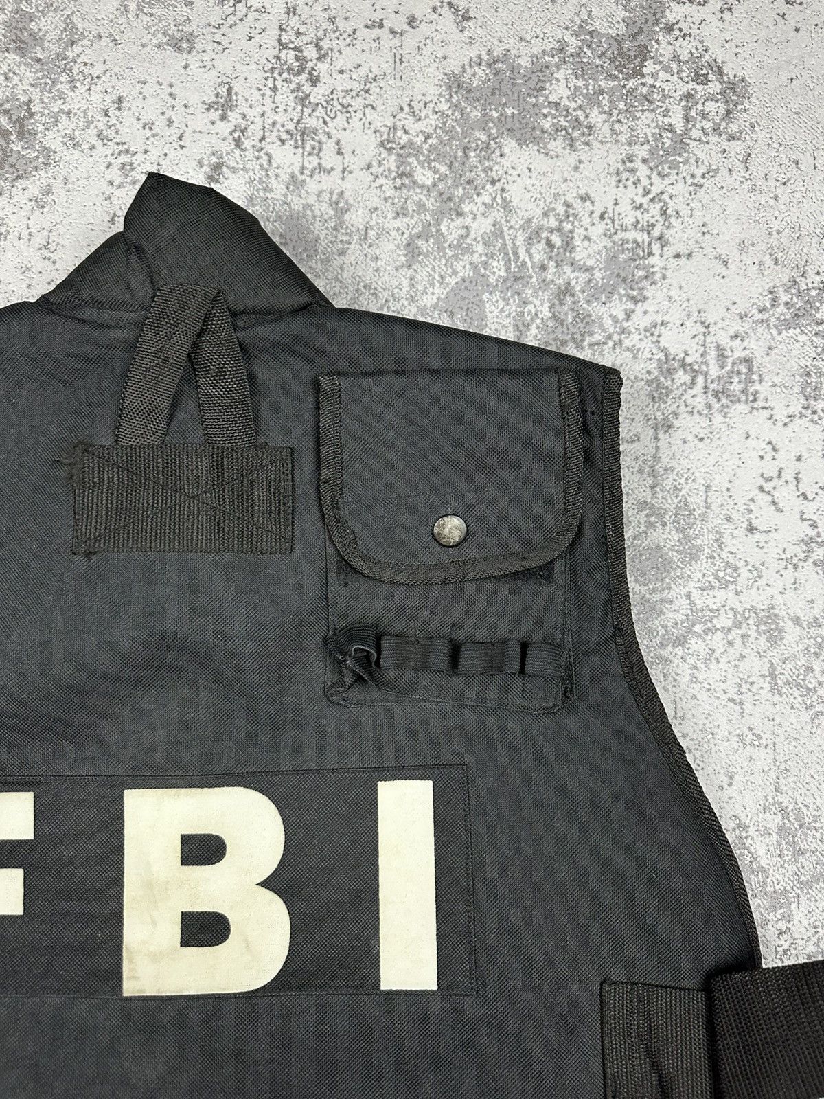 Other FBI Wish Black Tactical Vest Multi Pocket Vintage Size US M / EU 48-50 / 2 - 7 Thumbnail