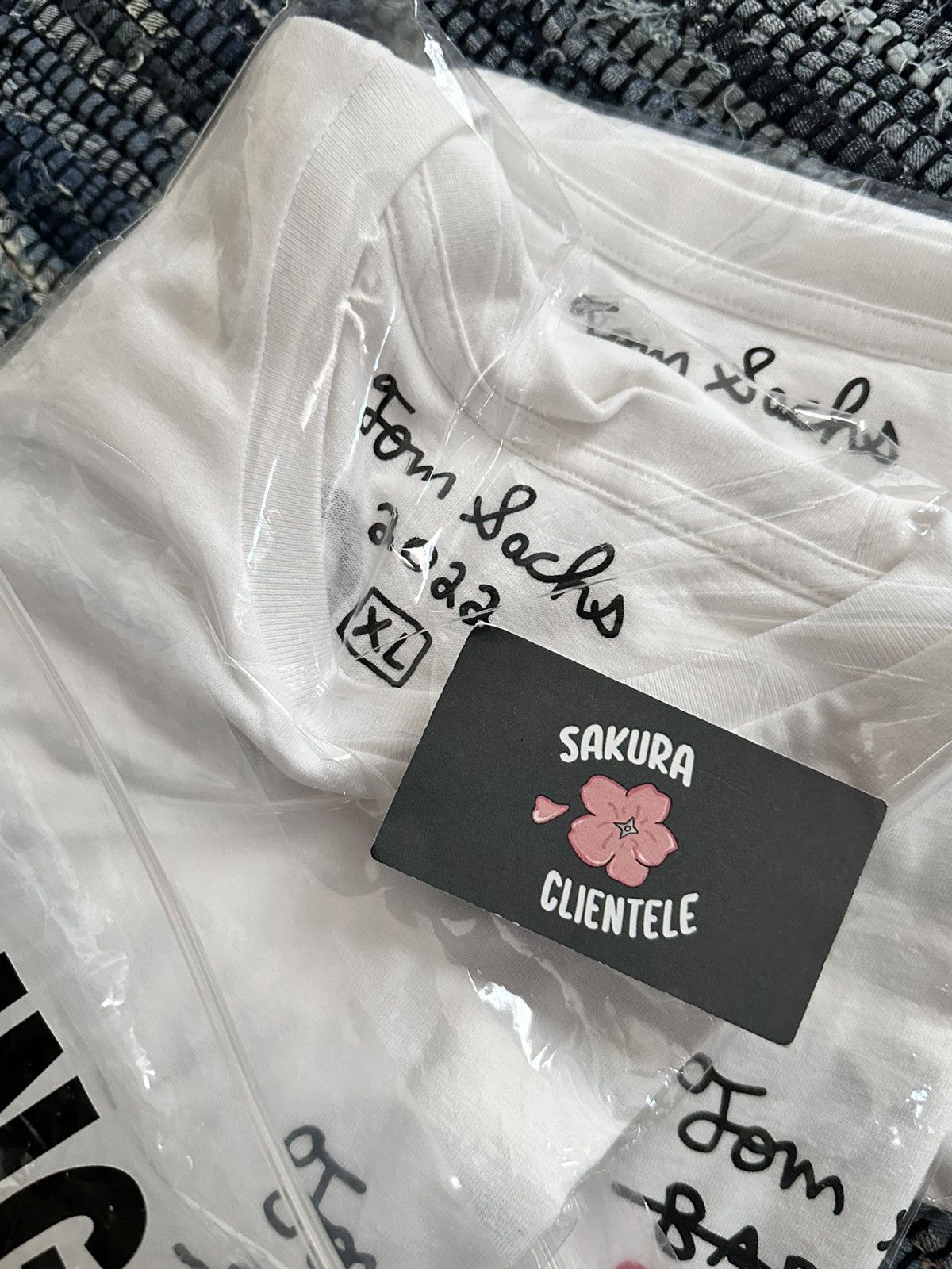 Tom Sachs Tom Sachs White Bangkok Exclusive Art Biennale Tee Shirt Size US XL / EU 56 / 4 - 4 Thumbnail