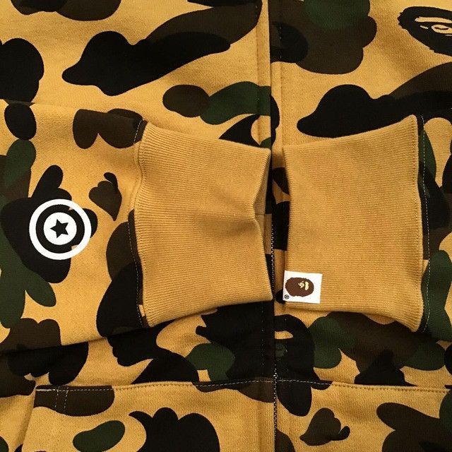 Bape 2024 BAPE 1st camo yellow shark full zip hoodie APE Size US XXL / EU 58 / 5 - 6 Thumbnail