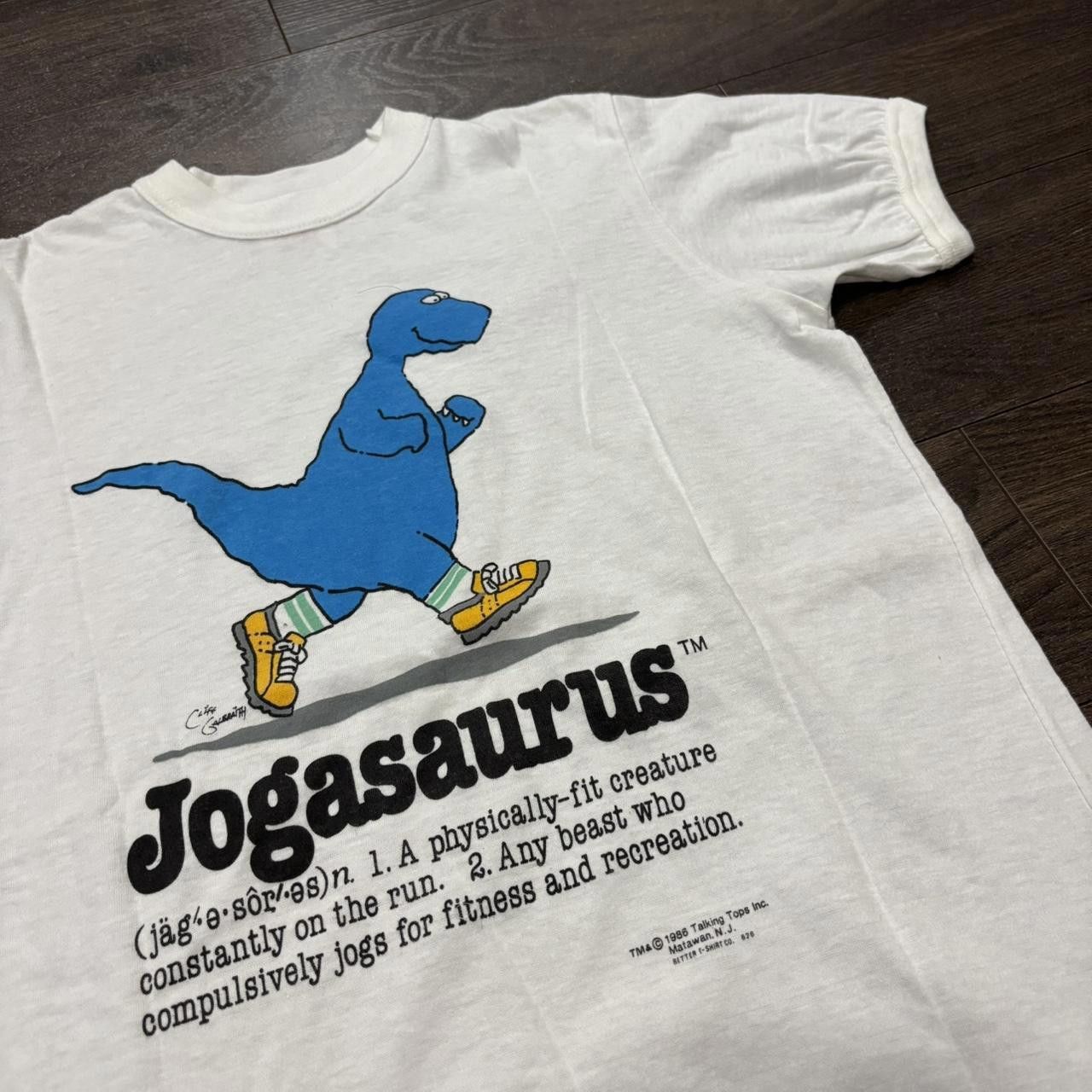 Hanes vintage jogasaurus t shirt 1986 S Size US S / EU 44-46 / 1 - 1 Thumbnail