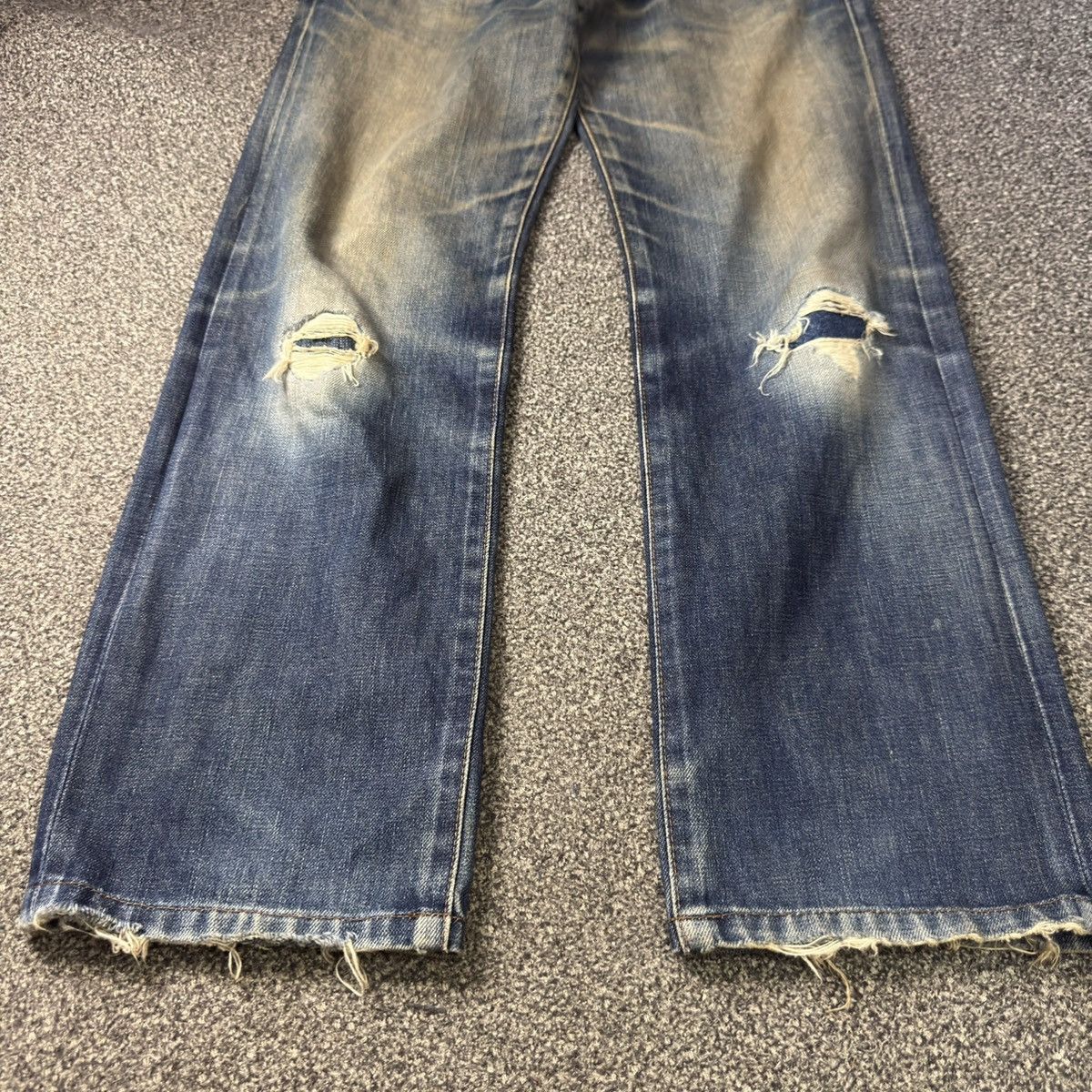 Seditionaries Vintage Japanese Distressed Edwin 503 Rusty Denim W29 Size US 29 - 7 Thumbnail