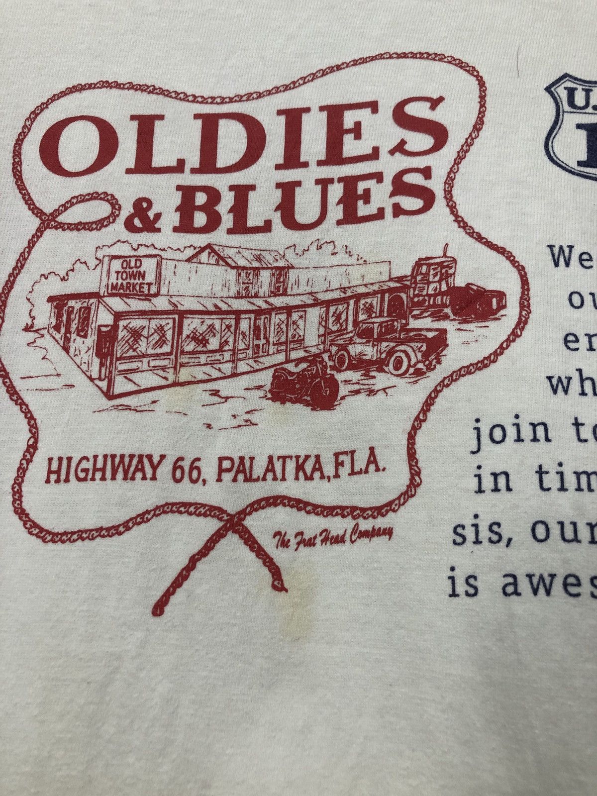 The Flat Head The Flat Head Route 66 T-Shirt Size US M / EU 48-50 / 2 - 2 Thumbnail