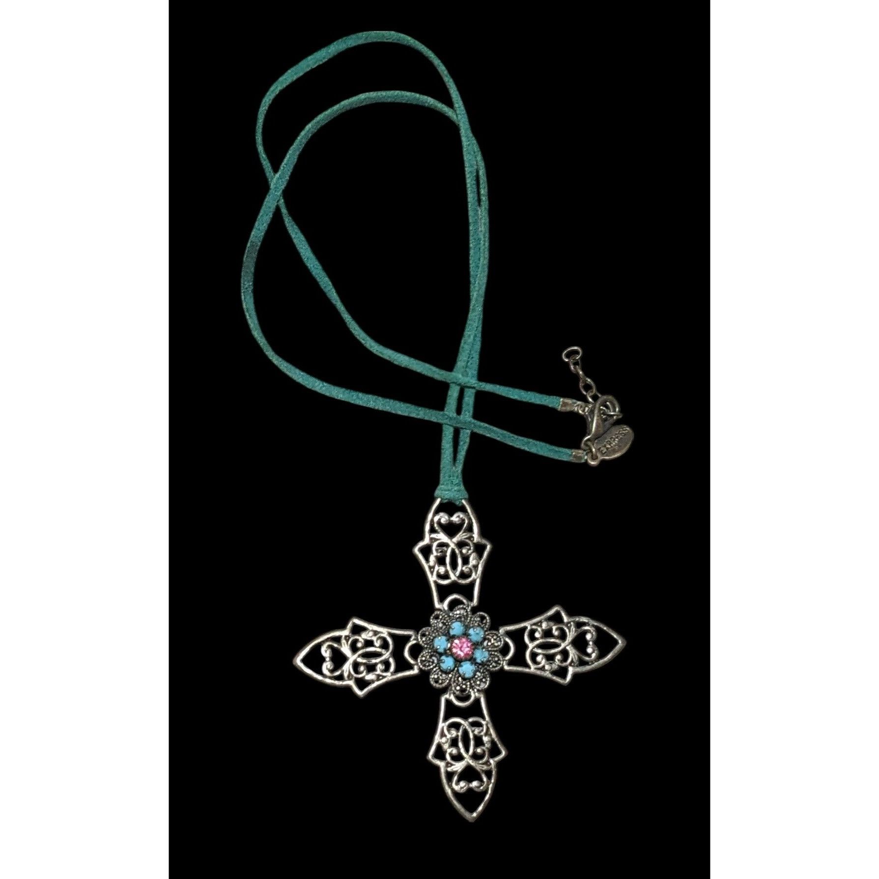 Express Express Retro Celtic Cross Pendant Necklace Size ONE SIZE - 1 Thumbnail