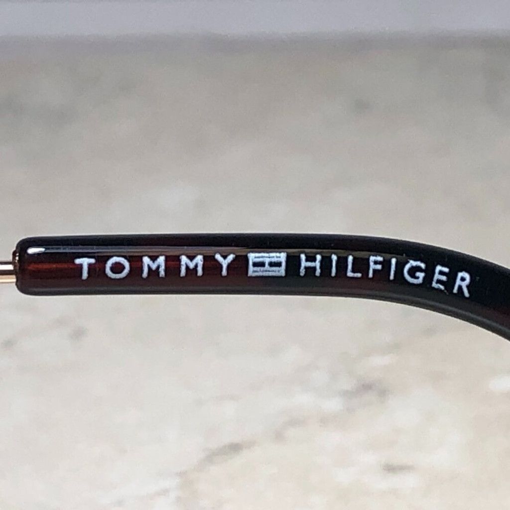 Tommy Hilfiger Tommy Hilfiger Gold & Brown Oversized Sunglasses Size ONE SIZE - 4 Thumbnail