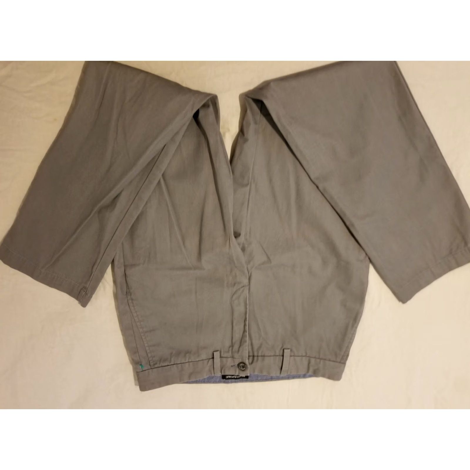 Banana Republic Banana Republic Mens Khaki Dress Pants 32x32 Gray Slack Chino Trouser Size US 32 / EU 48 - 3 Thumbnail