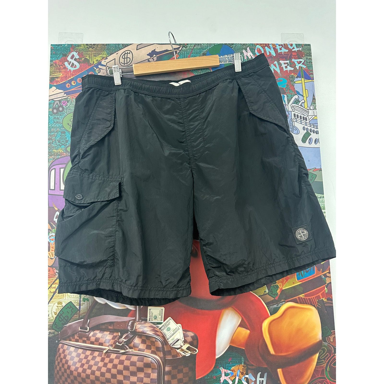 Stone Island Stone Island Swim Trunks Black XXL Used Size US 42 / EU 58 - 1 Thumbnail