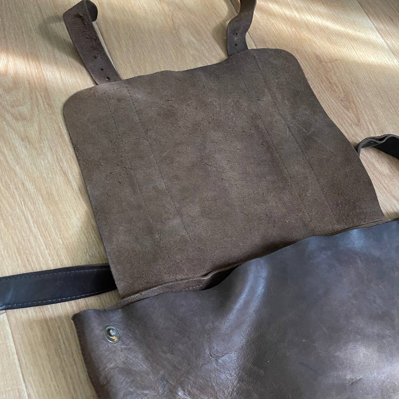 Japanese Brand Leather Backpack Size ONE SIZE - 10 Thumbnail