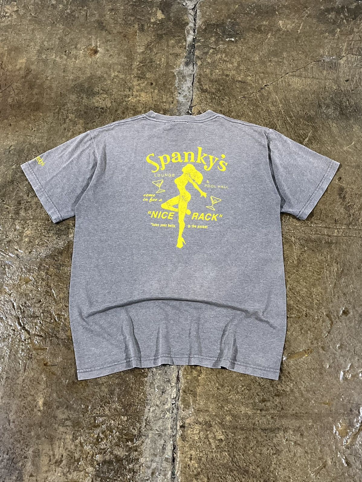 Crazy Vintage Y2K Strip Club Sex Humor Pornstar Tee Shirt