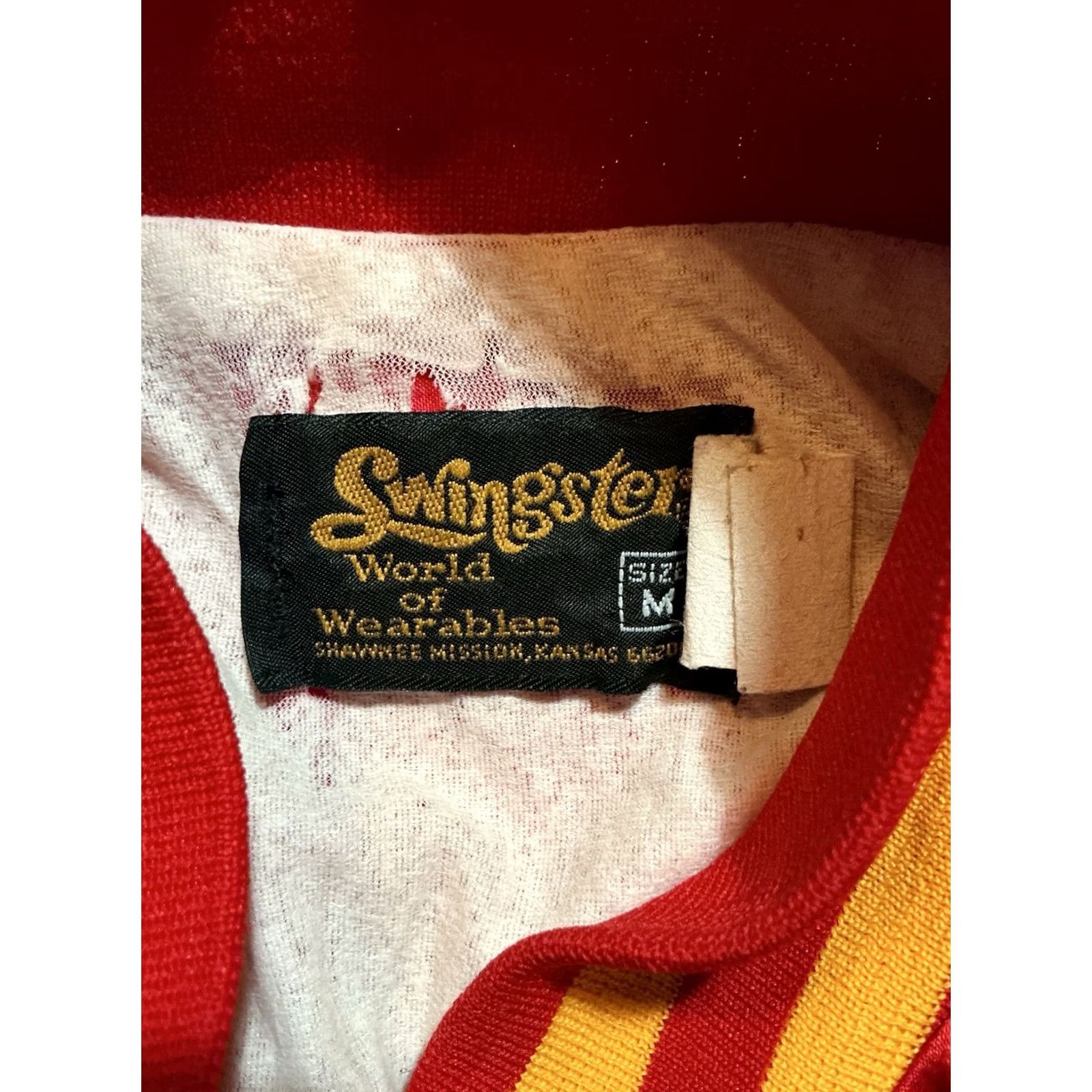 Vintage VINTAGE Swingster U.S. United States Marines Red Satin Bomber Jacket Sz. M Mens 1980s Satin Red Military Swingster Jacket Size US M / EU 48-50 / 2 - 4 Thumbnail