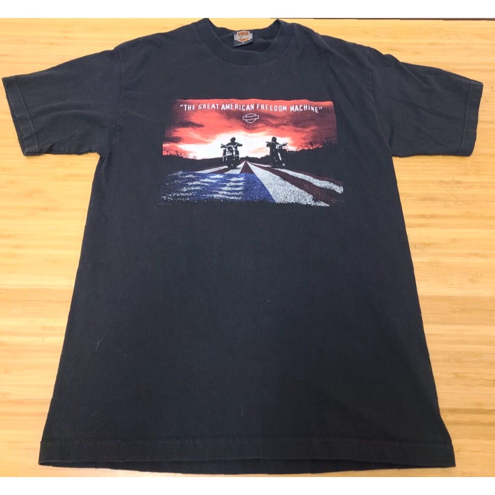 Harley Davidson Harley-Davidson Shirt Men XL Black Double-Sided Logo Graphic Print Minneapolis St. Paul 2010-2019 Limited Edition City Motorcycle Tee Size US L / EU 52-54 / 3 - 2 Thumbnail