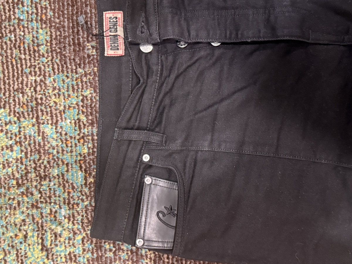 Corteiz C-star Stitch-down Men Jeans Triple Black