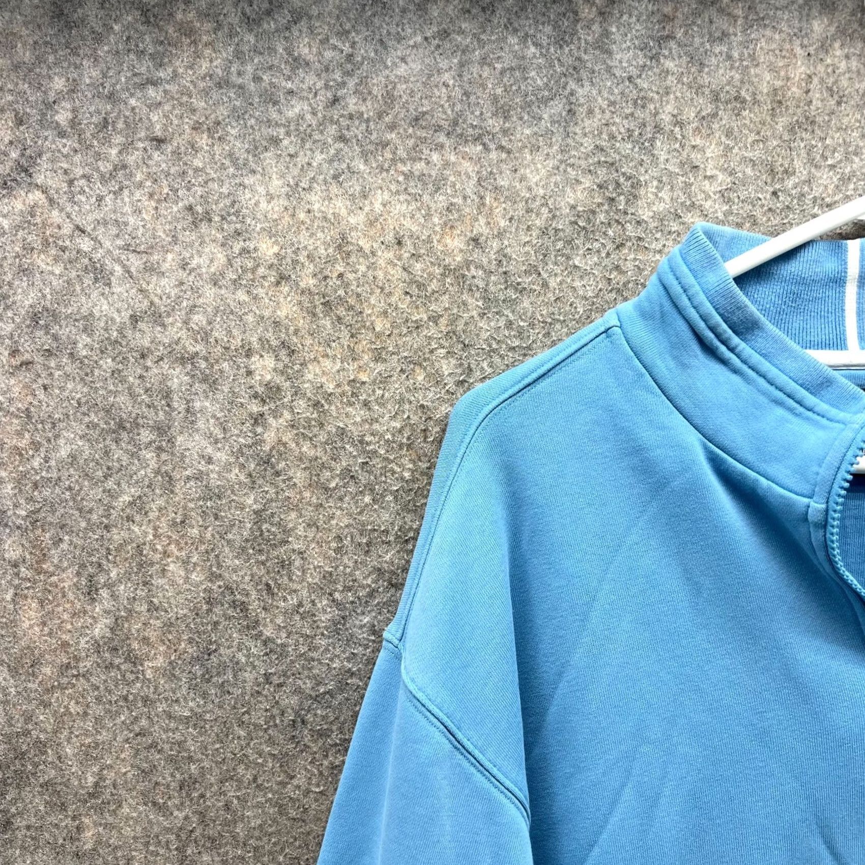 Adidas VINTAGE adidas Sweater Mens XL Adult Blue 1/4 Zip Pullover Fleece Logo 237758 XL Golf Regular Men Size US XL / EU 56 / 4 - 7 Thumbnail