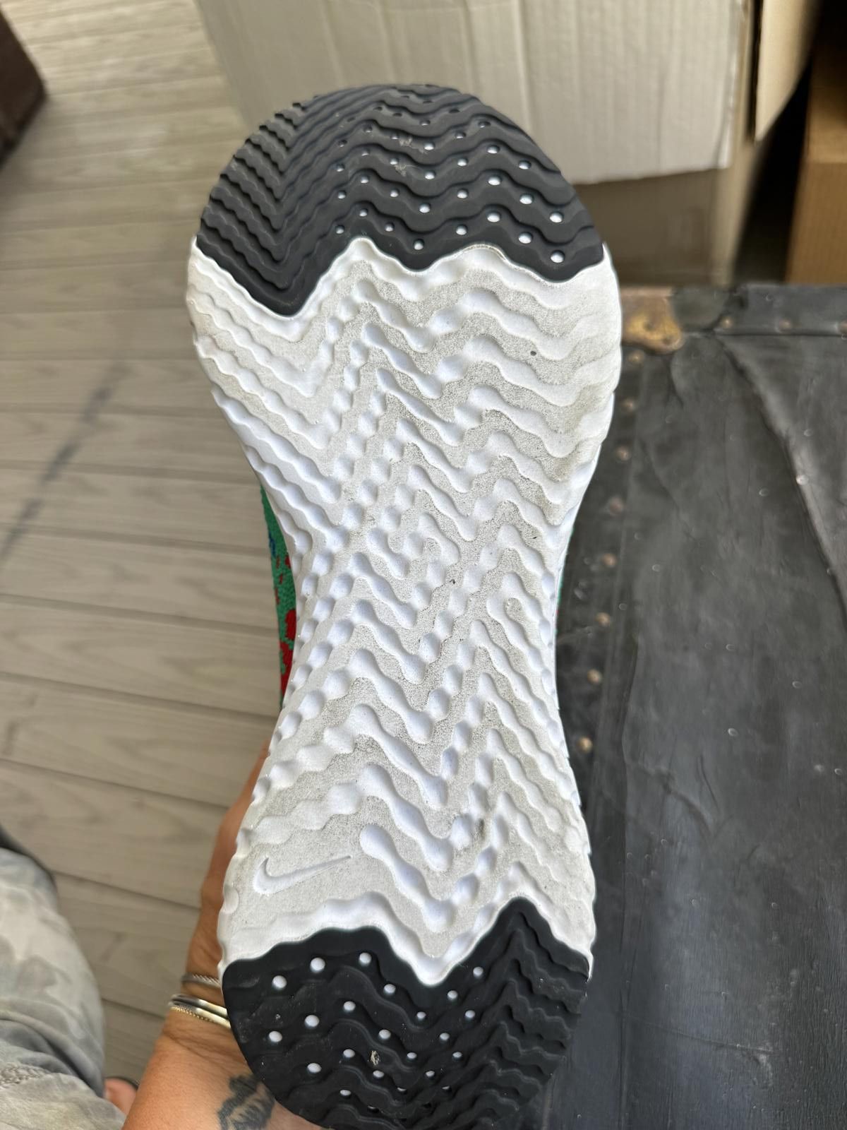 Nike Rare Ltd Edition Nike Epic React Flyknit Belgium Running Size US 12 / EU 45 - 7 Thumbnail
