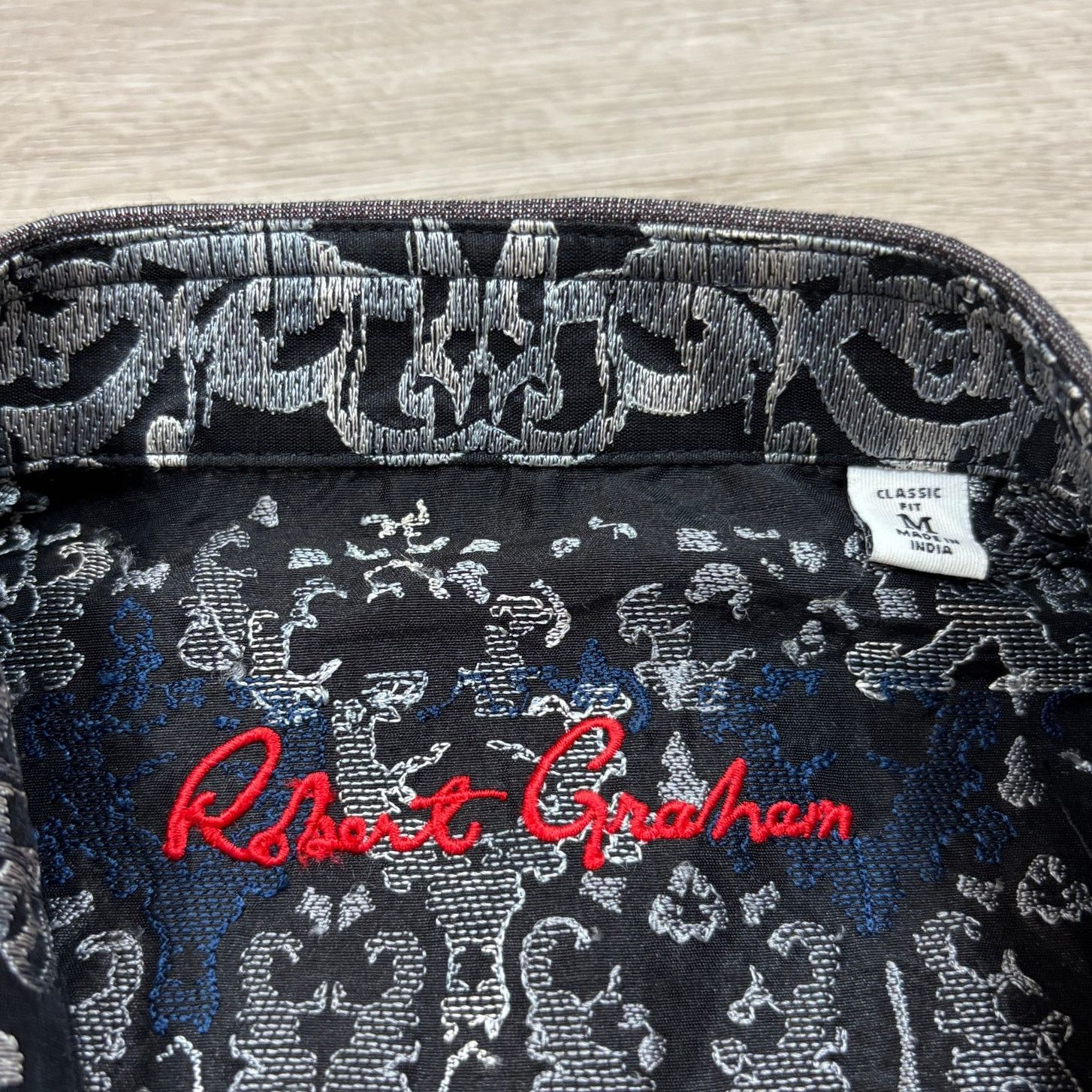 Robert Graham Robert Graham Classic Fit Gradient Flip Cuff Button Up M Size US M / EU 48-50 / 2 - 4 Thumbnail