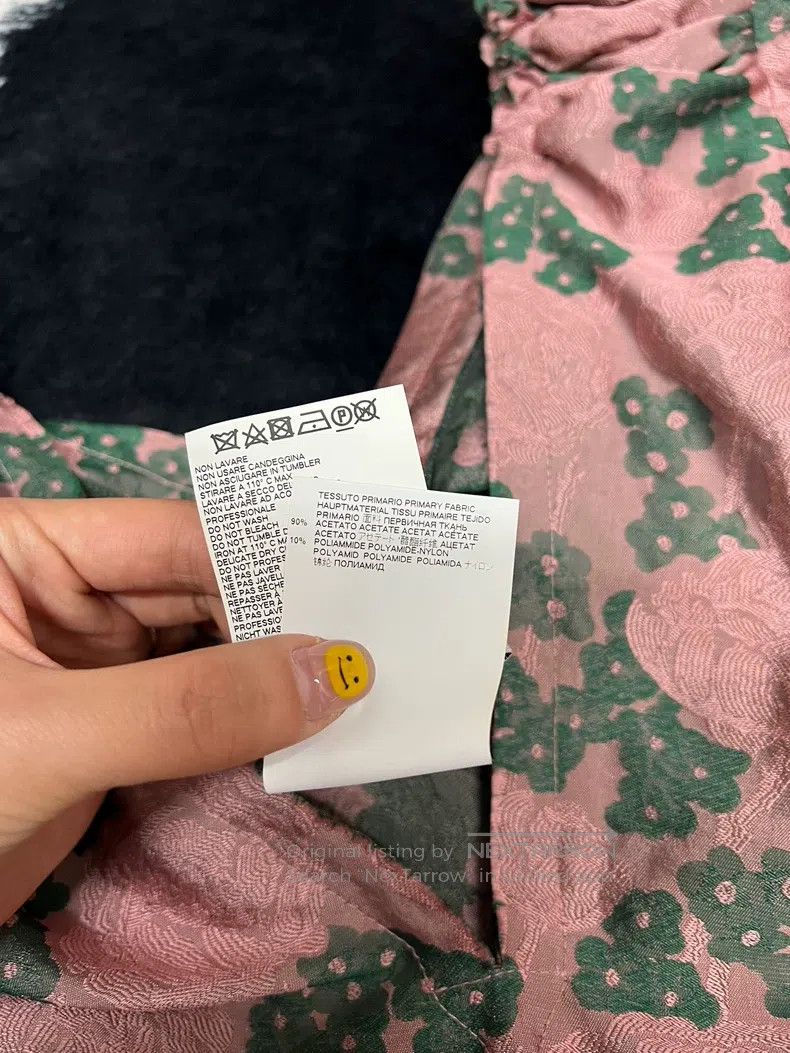 Vivienne Westwood Vivienne Westwood Alien Pink and Green Dress Size XS / US 0-2 / IT 36-38 - 6 Thumbnail