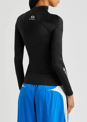 o1y0625 Turtleneck T-Shirt in Black