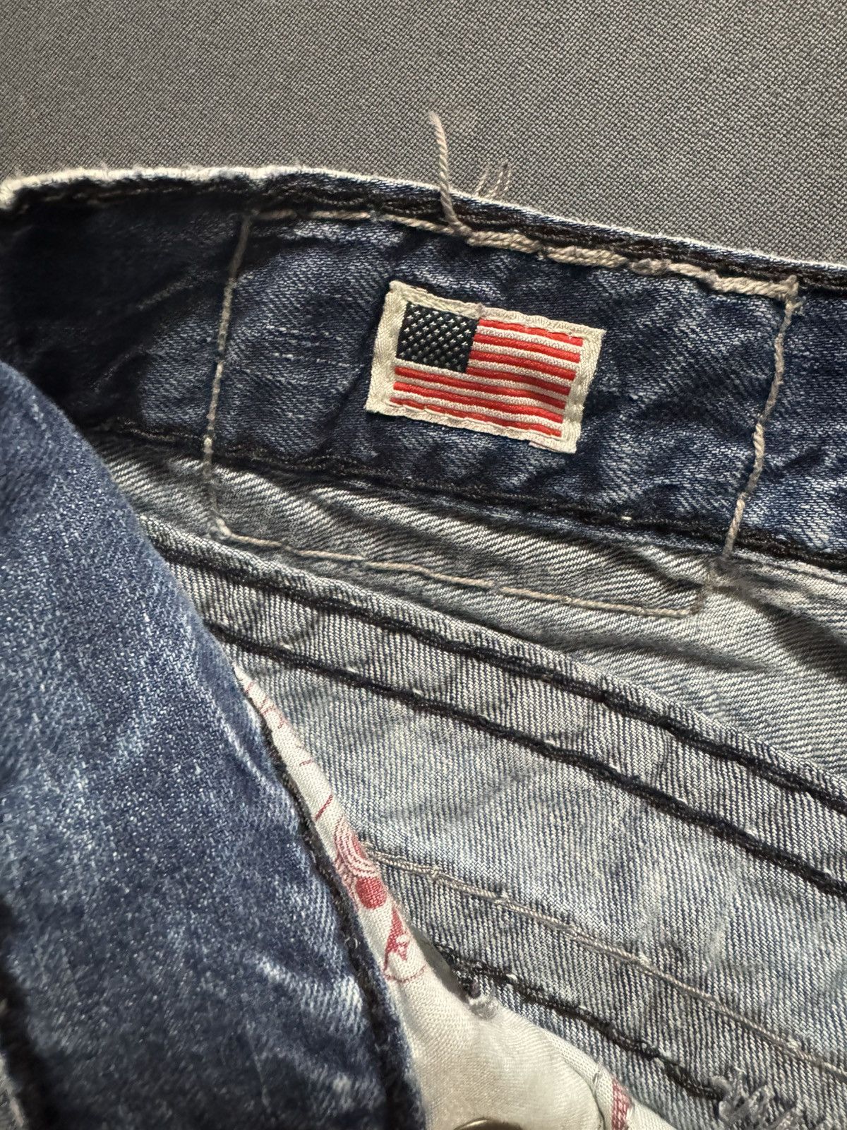 True Religion True Religion Acid Wash Denim Size US 30 / EU 46 - 5 Thumbnail