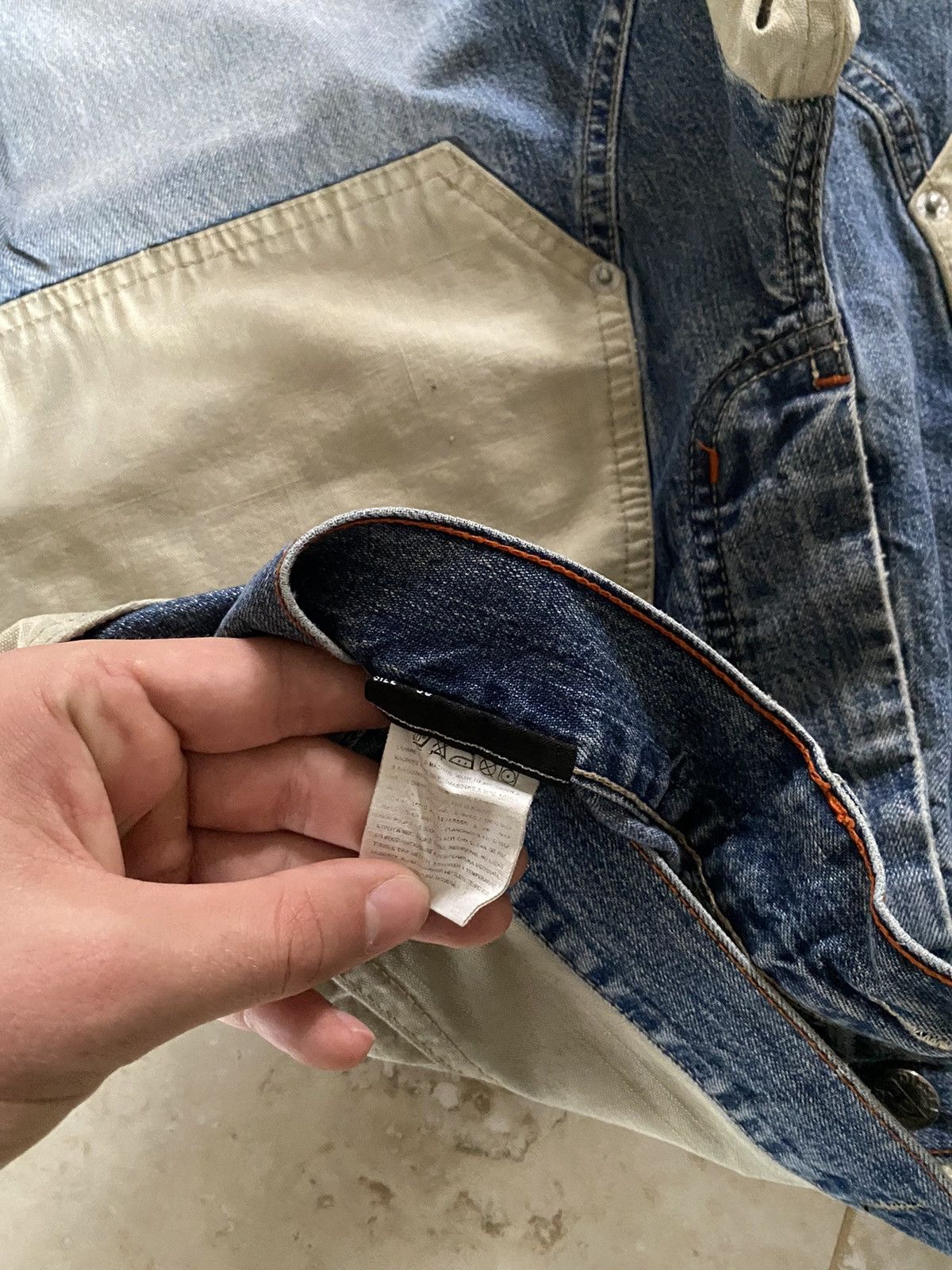 Diesel Vintage Diesel Hybrid Baggy Muddy Denim Japanese Washed Y2K Size US 38 / EU 54 - 16 Thumbnail