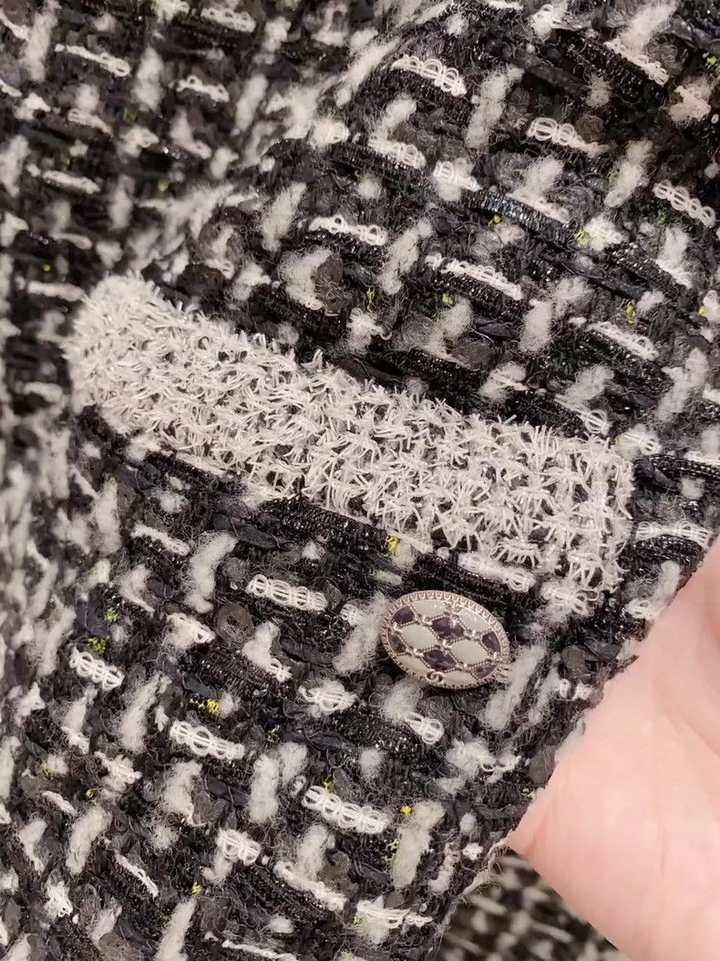 Chanel Chanel Black and gray soft coat Size XS / US 0-2 / IT 36-38 - 5 Thumbnail