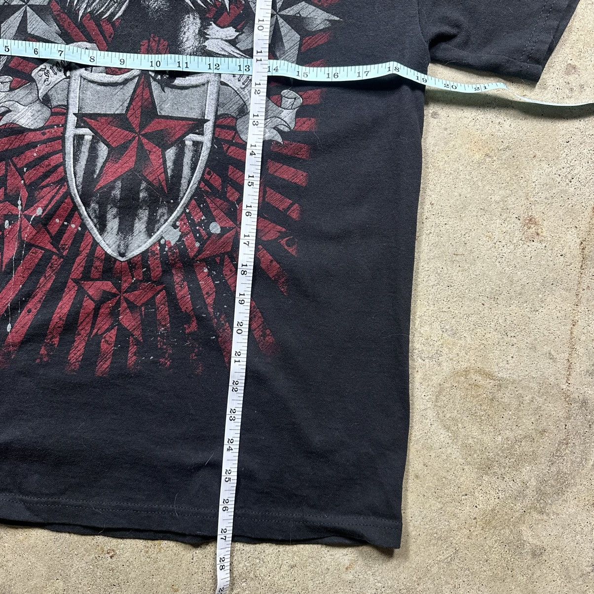 Affliction Vintage Y2K Grunge Stars Affliction Style Skater Shirt Size US M / EU 48-50 / 2 - 5 Thumbnail