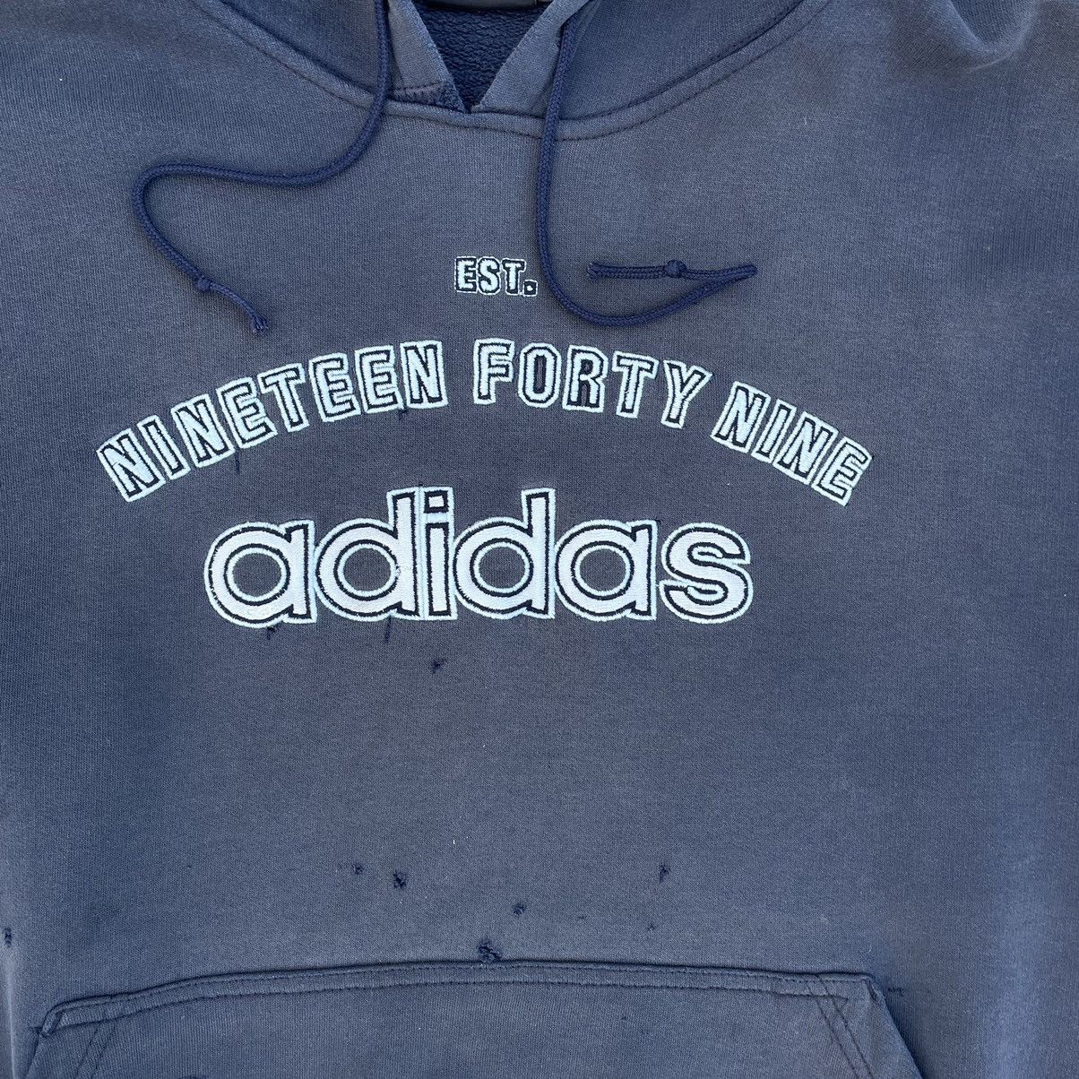 Y/Project Vintage Adidas Hoodie Logo Distressed 90s Sweater Y2K USA Size US XL / EU 56 / 4 - 7 Thumbnail