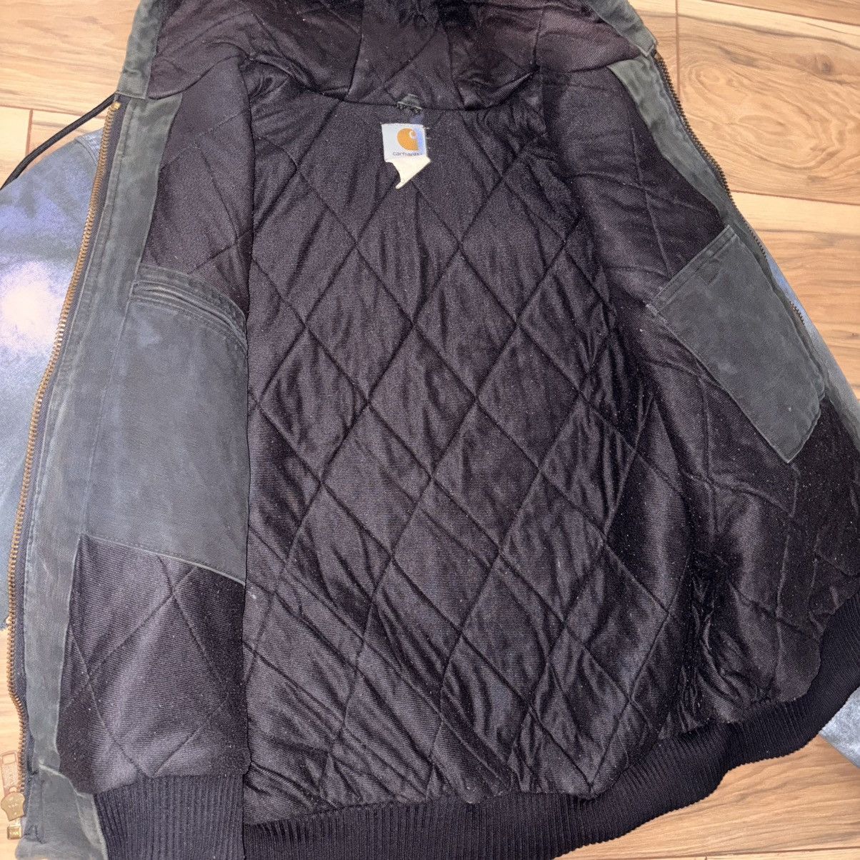 Carhartt Vintage Carhartt Hooded Work Jacket Size XL Size US XL / EU 56 / 4 - 5 Thumbnail