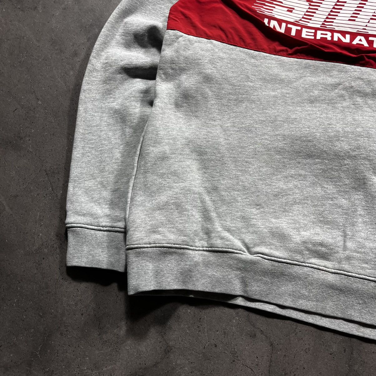 Stussy Vintage 00s Stussy International BigLogo Crewneck Sweatshirt Size US L / EU 52-54 / 3 - 6 Thumbnail