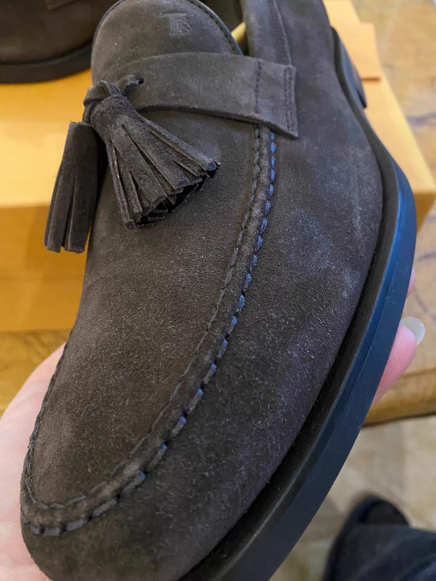 Tod's TOD'S Tassel Pebble Loafers, Auth Full Set 6 & 6.5 Size US 6.5 / EU 39-40 - 6 Thumbnail