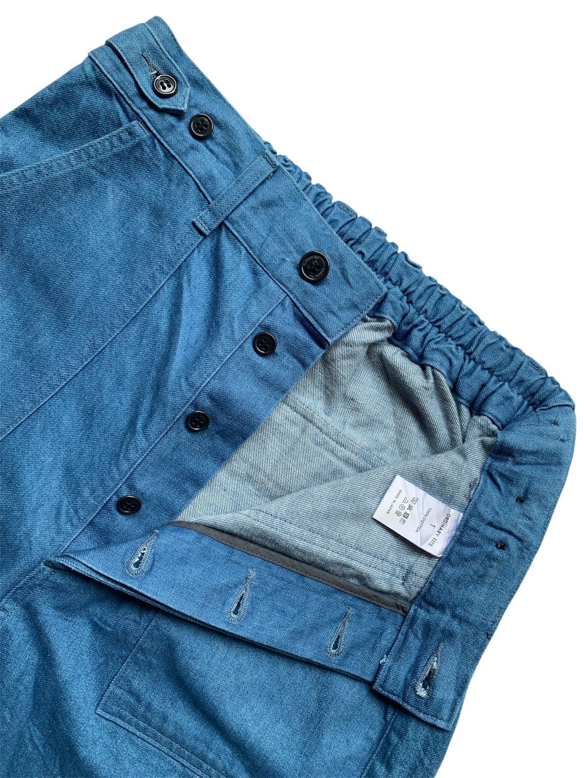 Japanese Brand Ordinary fits fatigue pant adjustable elastic waistband Size US 30 / EU 46 - 3 Thumbnail