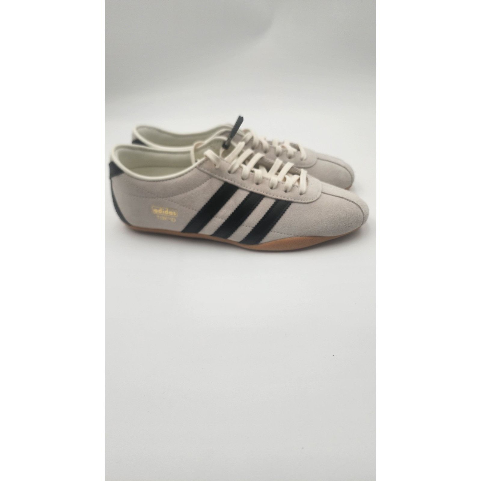 Adidas Adidas Tokyo Sneakers Men’s US 7.5 Beige Suede Black Stripes Size US 7.5 / EU 40-41 - 4 Thumbnail