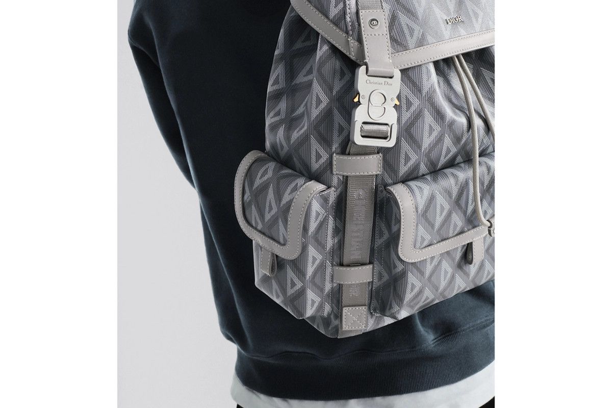 Dior o1bcso1str0226 Size:OS/Hit The Road Bacgpack in Grey Size ONE SIZE - 7 Thumbnail