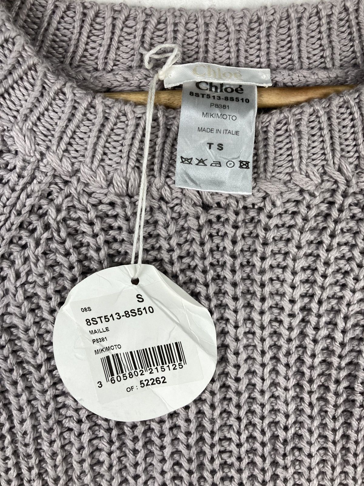 Chloe Deadstock W Tag Luxury Chloé Knitwear Croptop Women Size S / US 4 / IT 40 - 6 Thumbnail