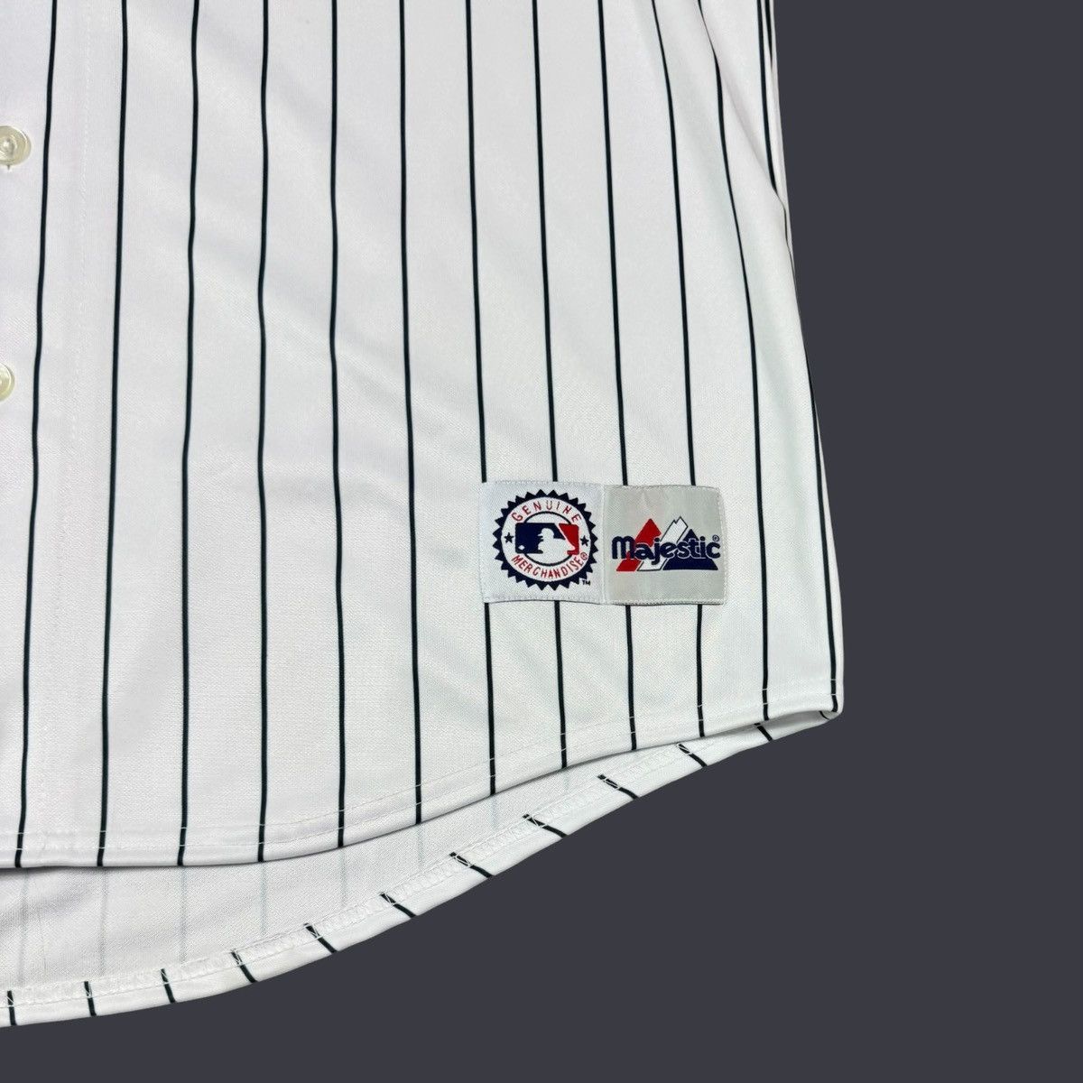 Majestic 2003 World Series New York Yankees #8 Custom Jersey Men's XL Size US XL / EU 56 / 4 - 3 Thumbnail
