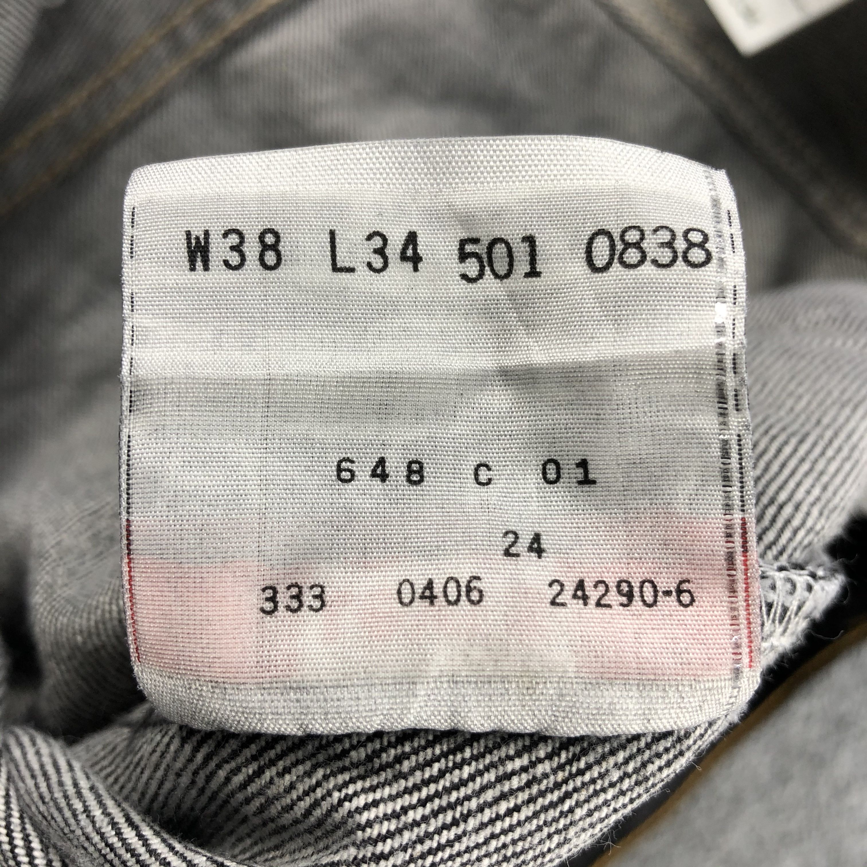 Levi's Vintage 90s Levis 501 Jeans-JM1658 Size US 38 / EU 54 - 12 Thumbnail