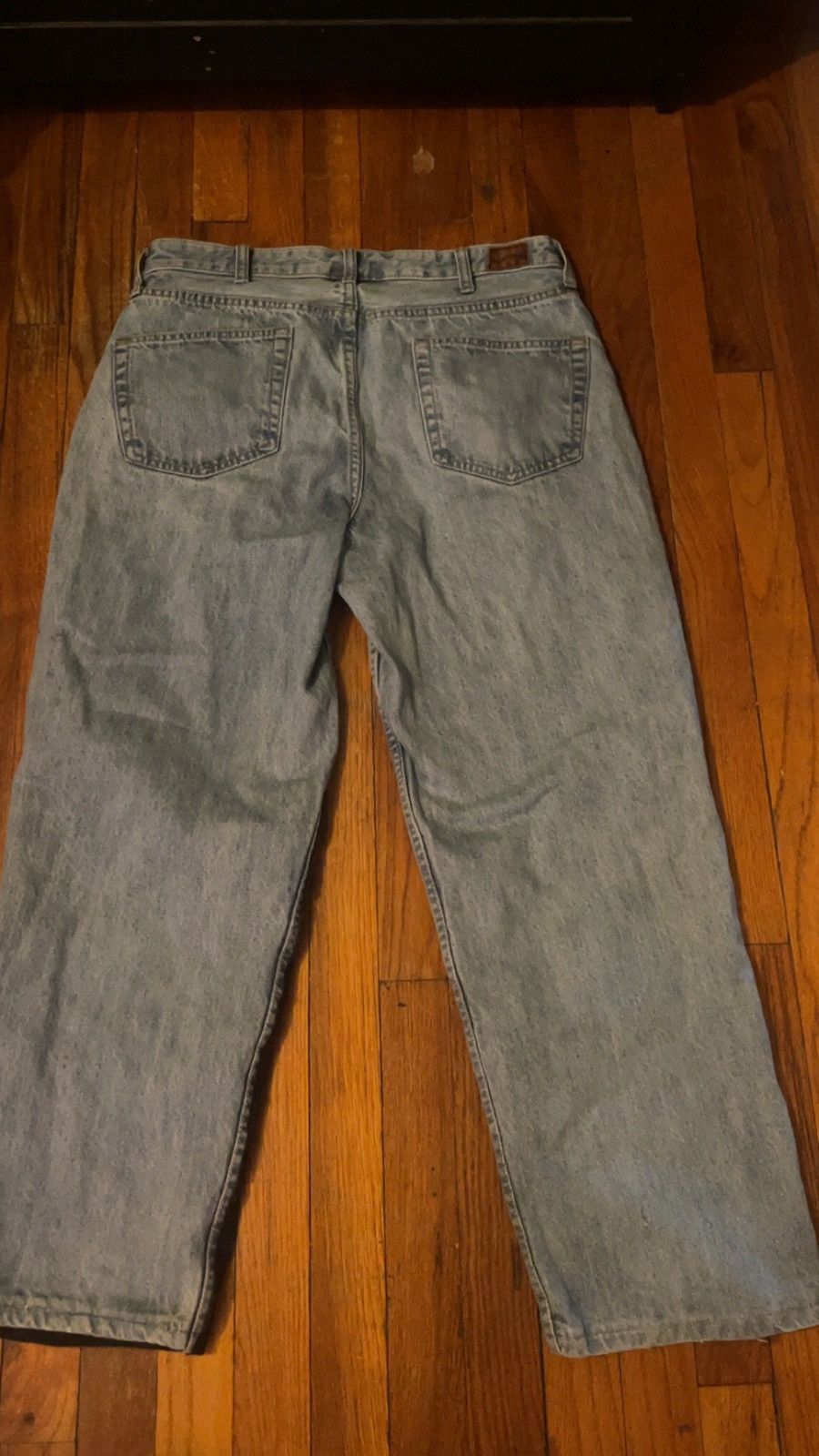 Jean × Vintage LIGHT BLUE “KISS” DENIM JEANS Size US 34 / EU 50 - 5 Thumbnail