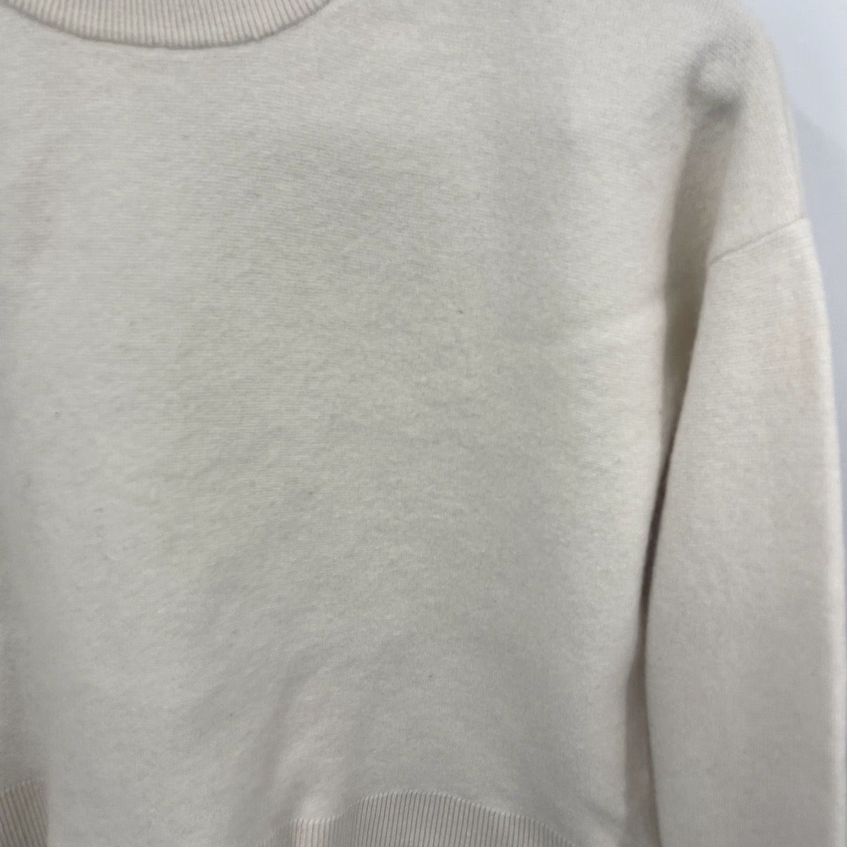 & Other Stories & Other Stories Paris Atelier Sweater Womens M Mock Neck Ivory Regular Knit Sweater 90s Paris Theme Womens Size M / US 6-8 / IT 42-44 - 6 Thumbnail