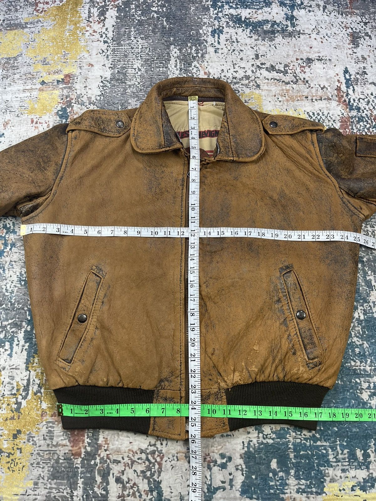 Chevignon Vintage Charles Chevignon Paris Old Flight Jackets Size US M / EU 48-50 / 2 - 16 Thumbnail