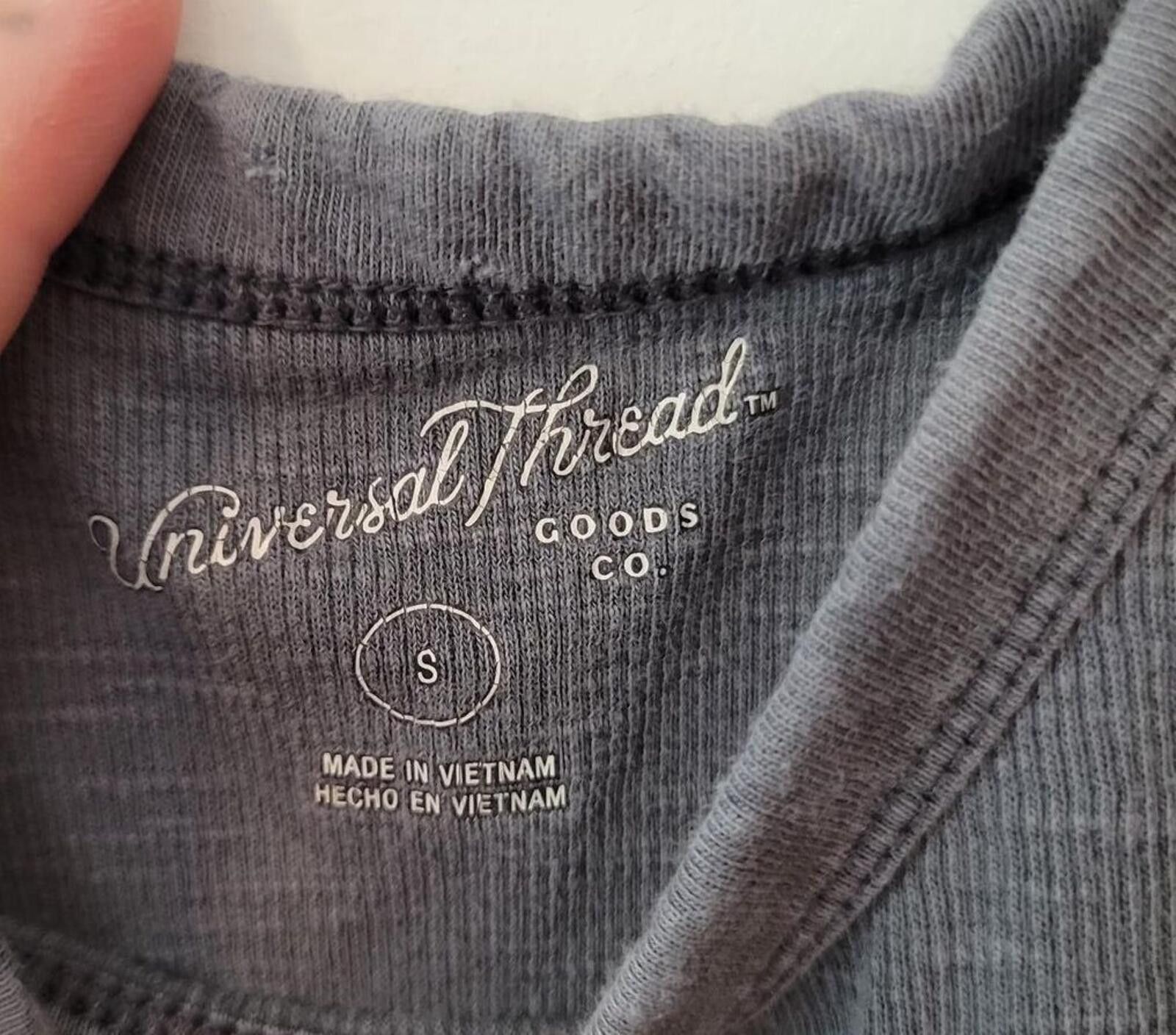 Other Universal Thread Women's Gray Ribbed Tank Top Size Small Size S / US 4 / IT 40 - 3 Thumbnail